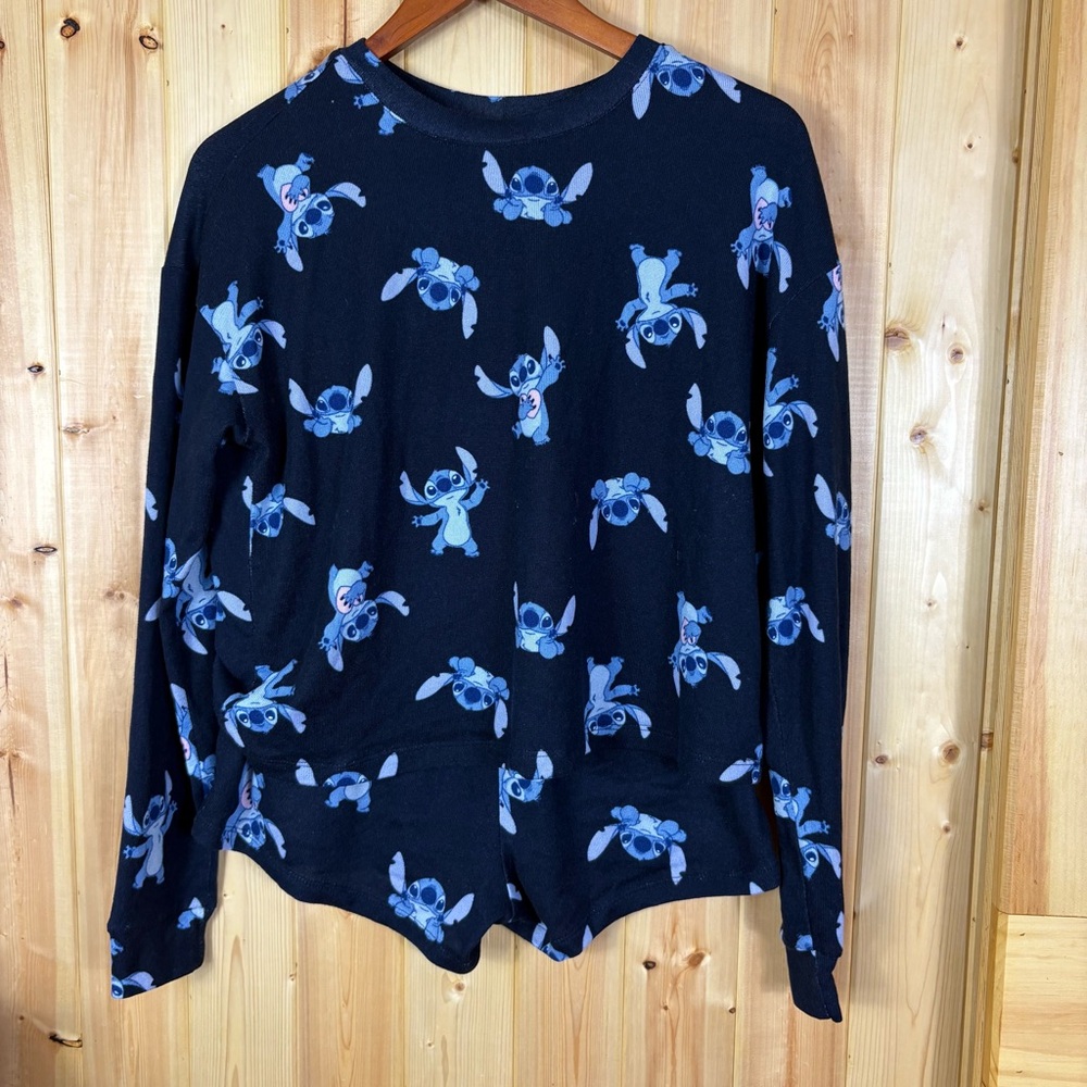 Disney LILO & Stitch Women’s PJ Shirt Shirt and Sleep Shorts Size Medium